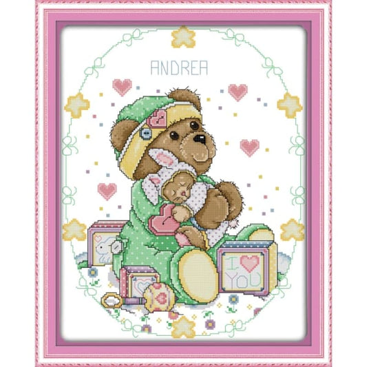 The bear mother and son