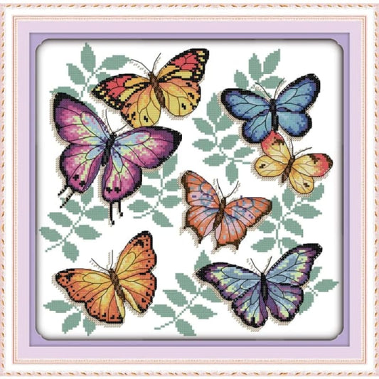 The colorful butterflies (2)