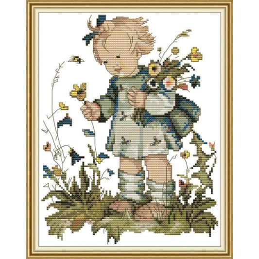 The flower girl