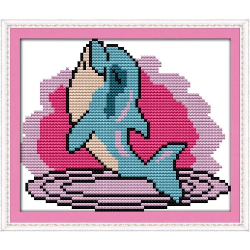 The little dolphin (3) – Needlework Kits - UK
