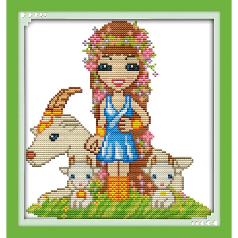 Order The Twelve ZodiacCapricorn Cross Stitch Kits Needlework Kits UK
