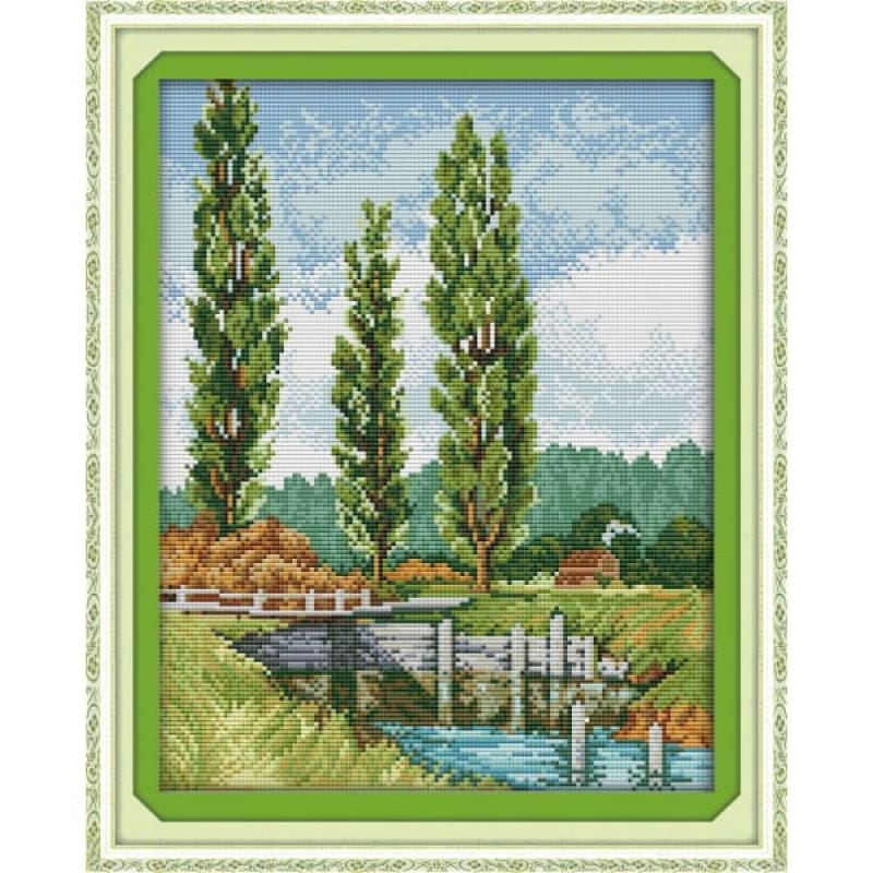 Three tree – Needlework Kits - UK
