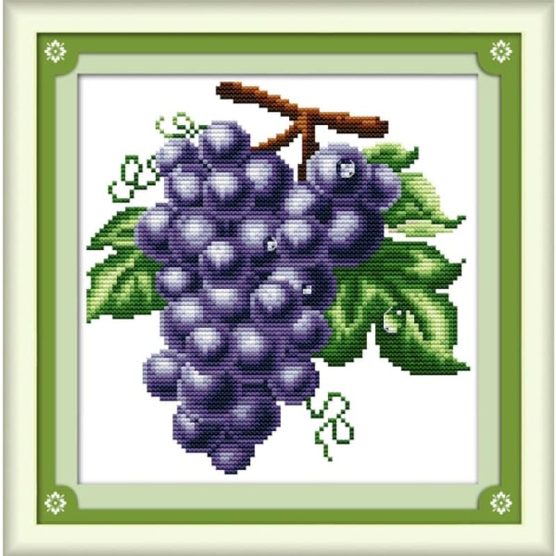 Water-drop grape – Needlework Kits - UK