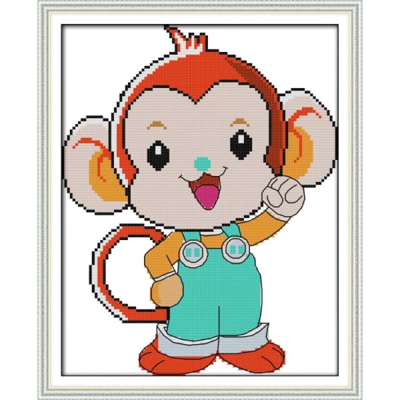 Zodiac monkey Needlework Kits UK